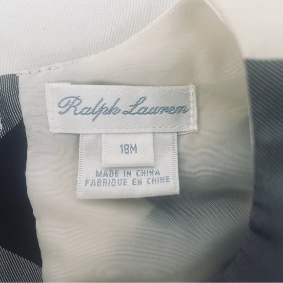 Ralph Lauren Tartan Plaid Black and White Dress - Picture 5 of 5